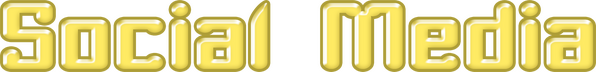 Pale yellow coloured text saying "Social Media".
